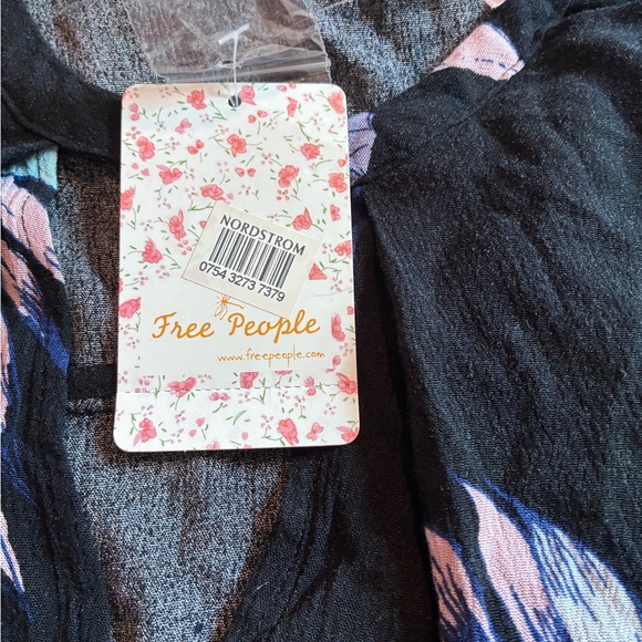 Free People NWT Women’s Tree Swing Tunic w Long Sleeves, Size S - Picture 7 of 14